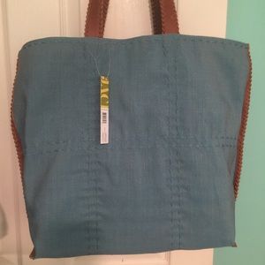 Jack Rogers Beach Party Canvas Tote, French Blue